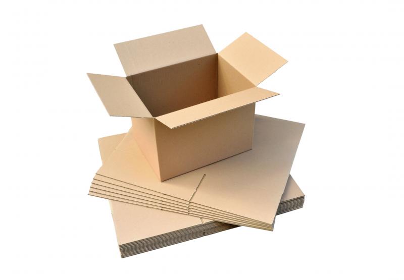 Cardboard packaging / slotted boxes / cardboards